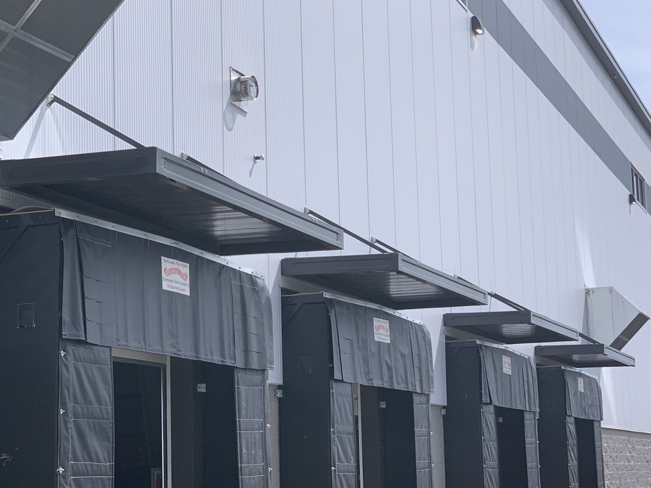 Manufacturing Loading Bay Metal Covers