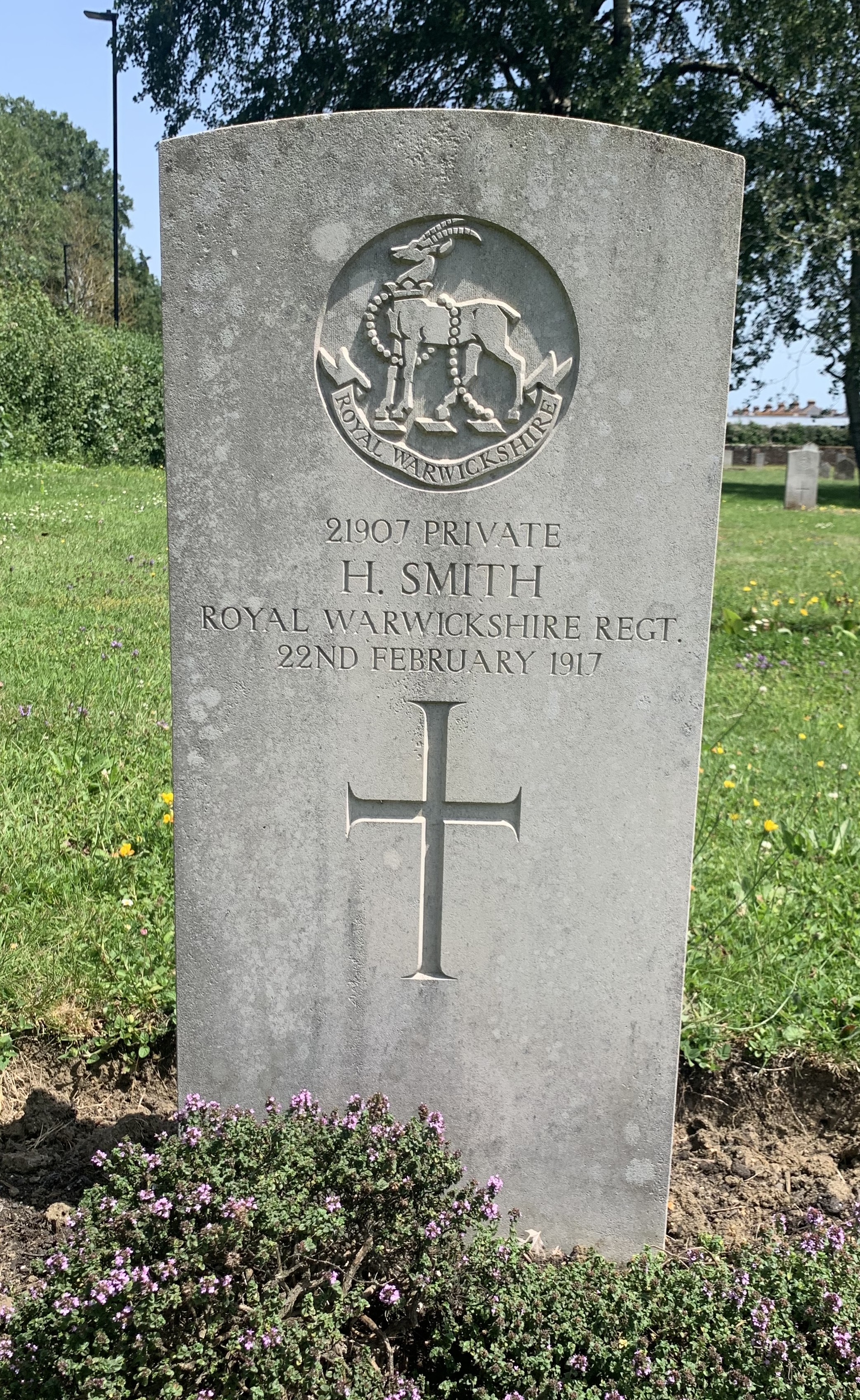 Parkhurst Military Cemetery, Isle of Wight UK