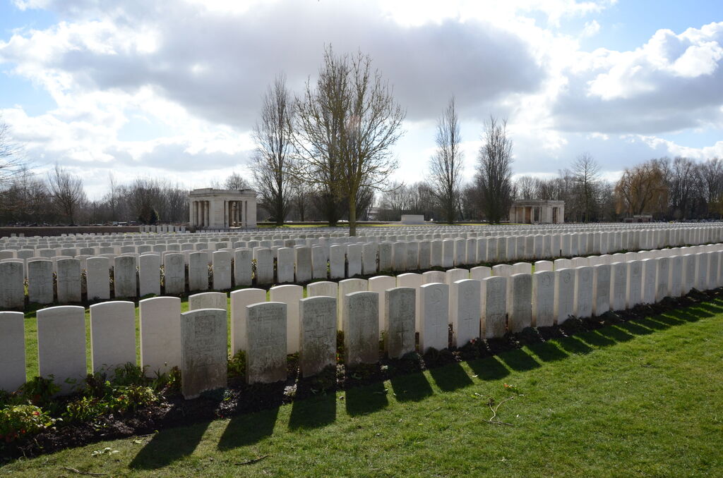 Bailleul Communal Cemetery Extension, France