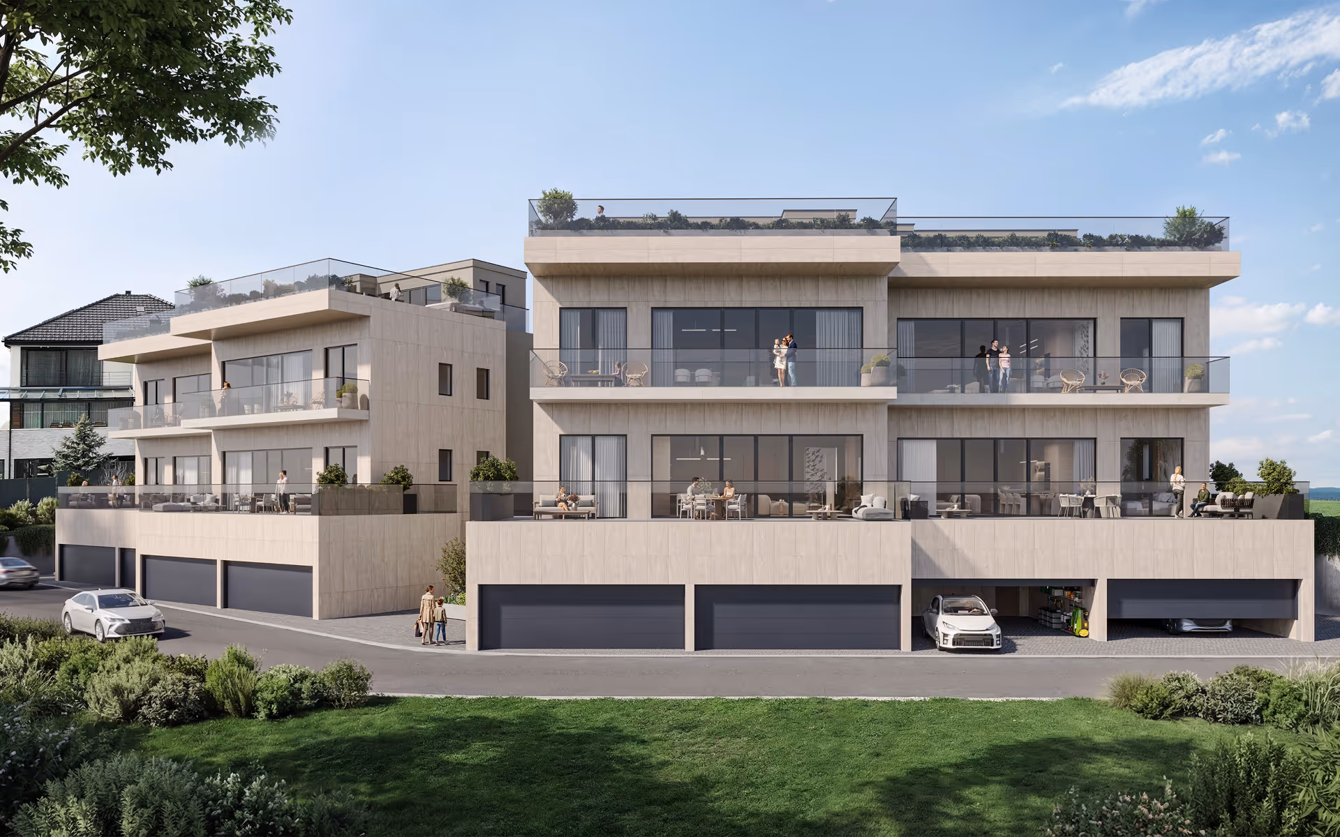 Čardak Residence apartments in Sremska Kamenica