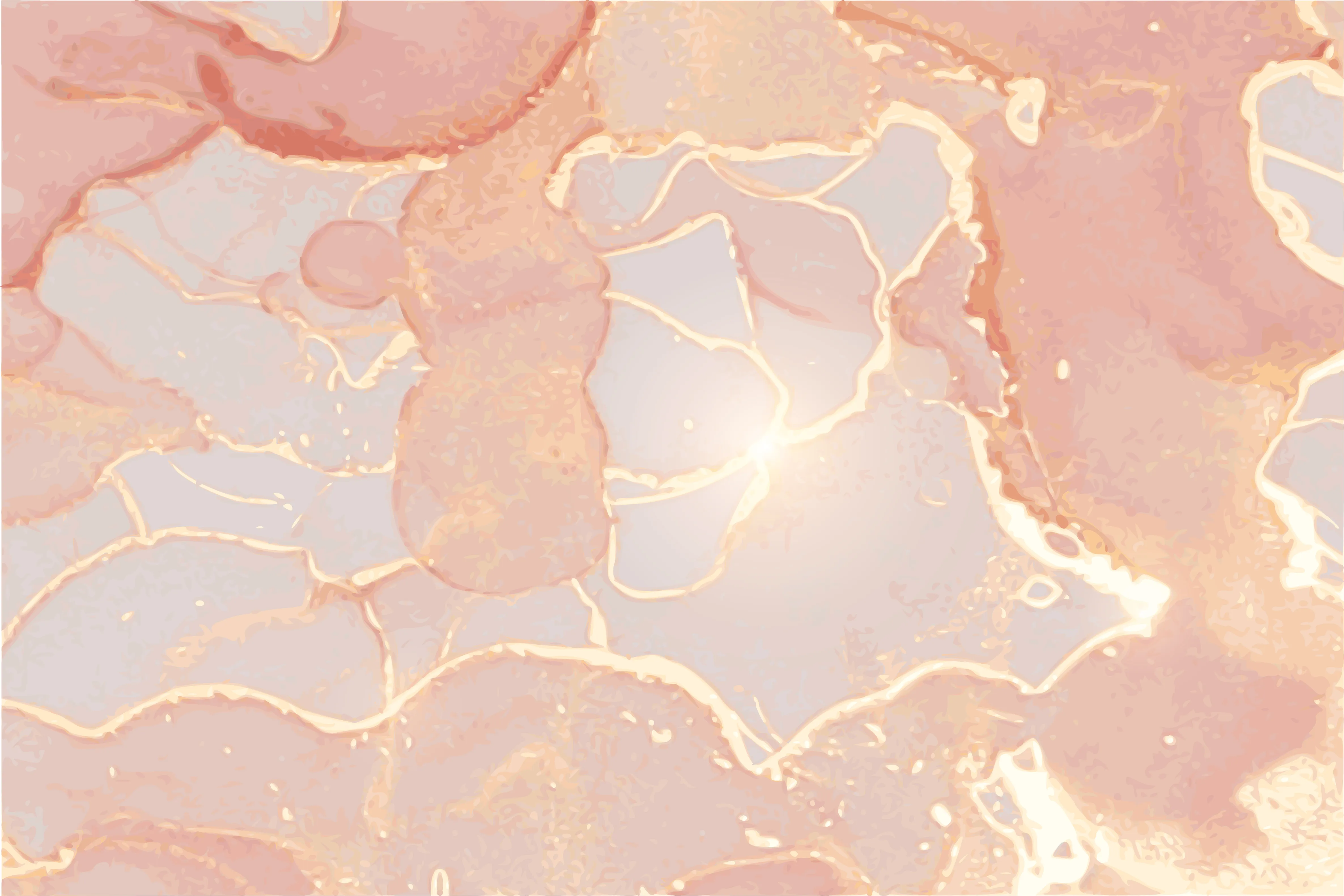 A close up of a pink and white background.