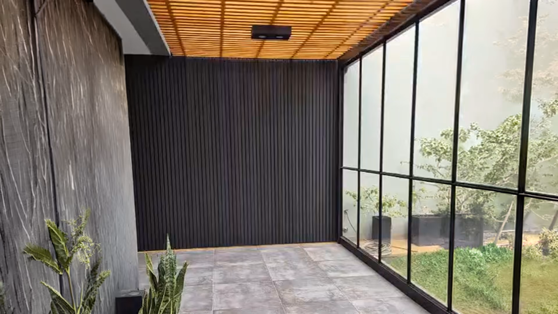 Wall Panel WPC Carbón