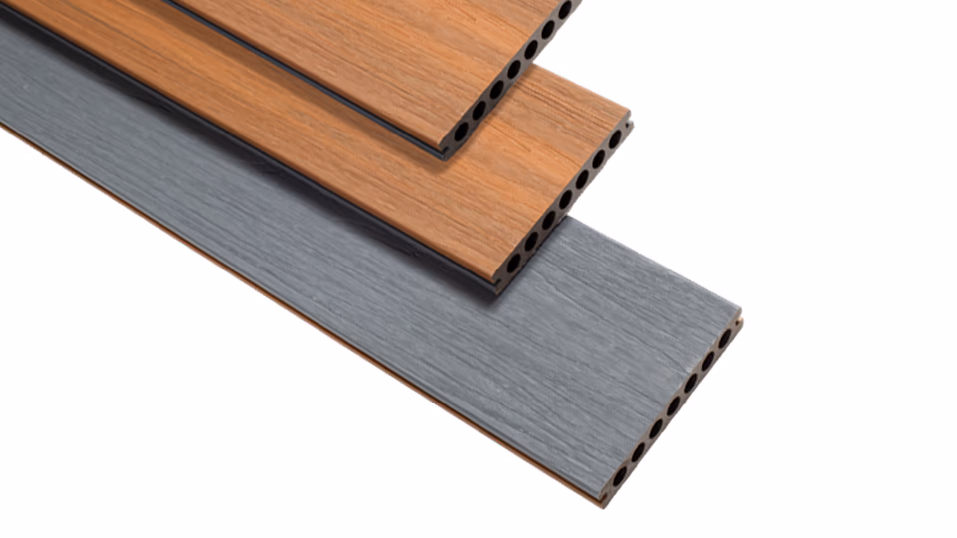 Deck WPC Coextruído Bicolor