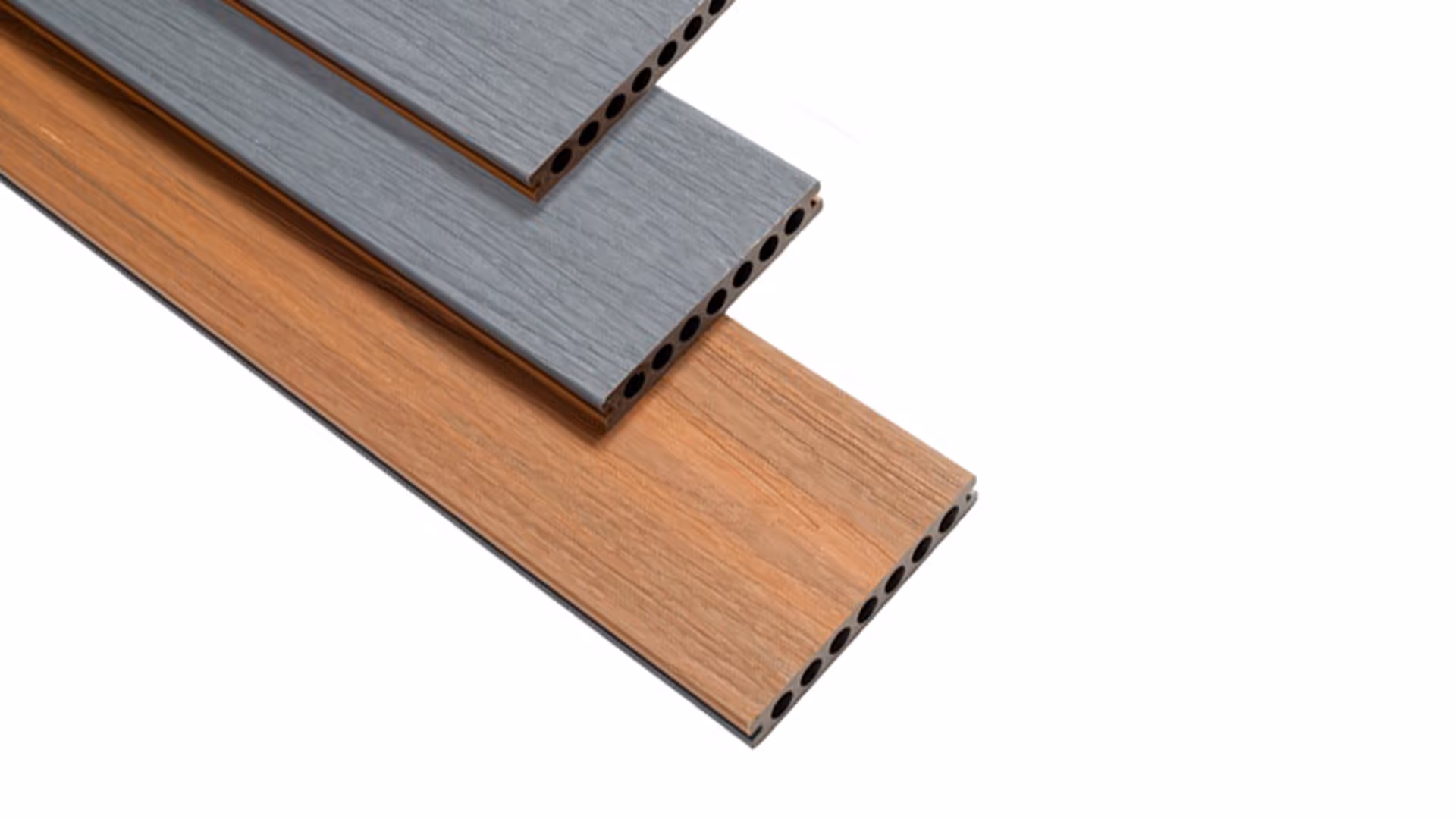 Deck WPC Coextruído Bicolor