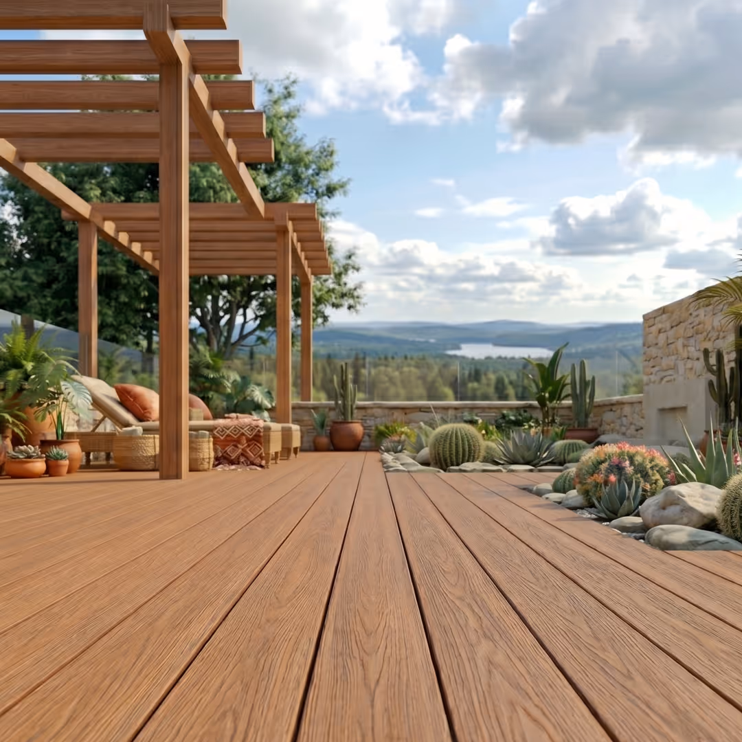 Deck WPC Coextruído Bicolor