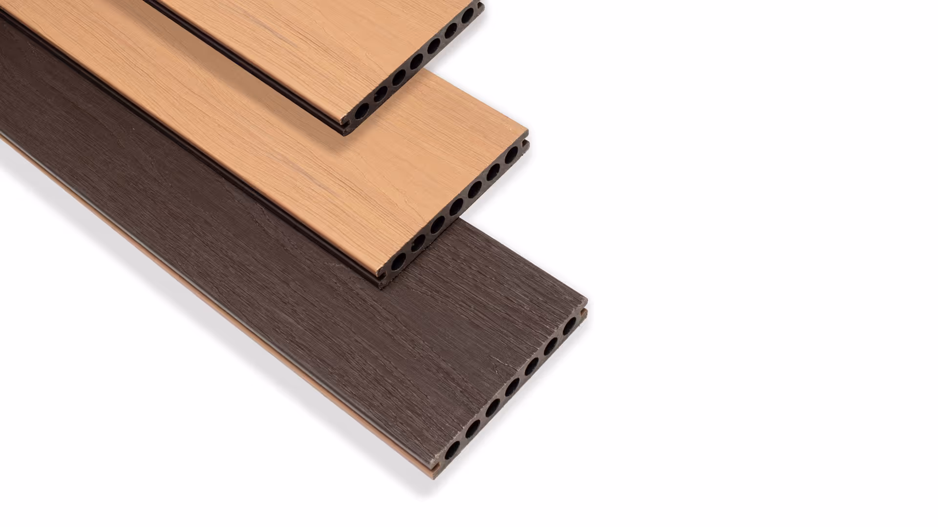 Deck WPC Coextruído Bicolor