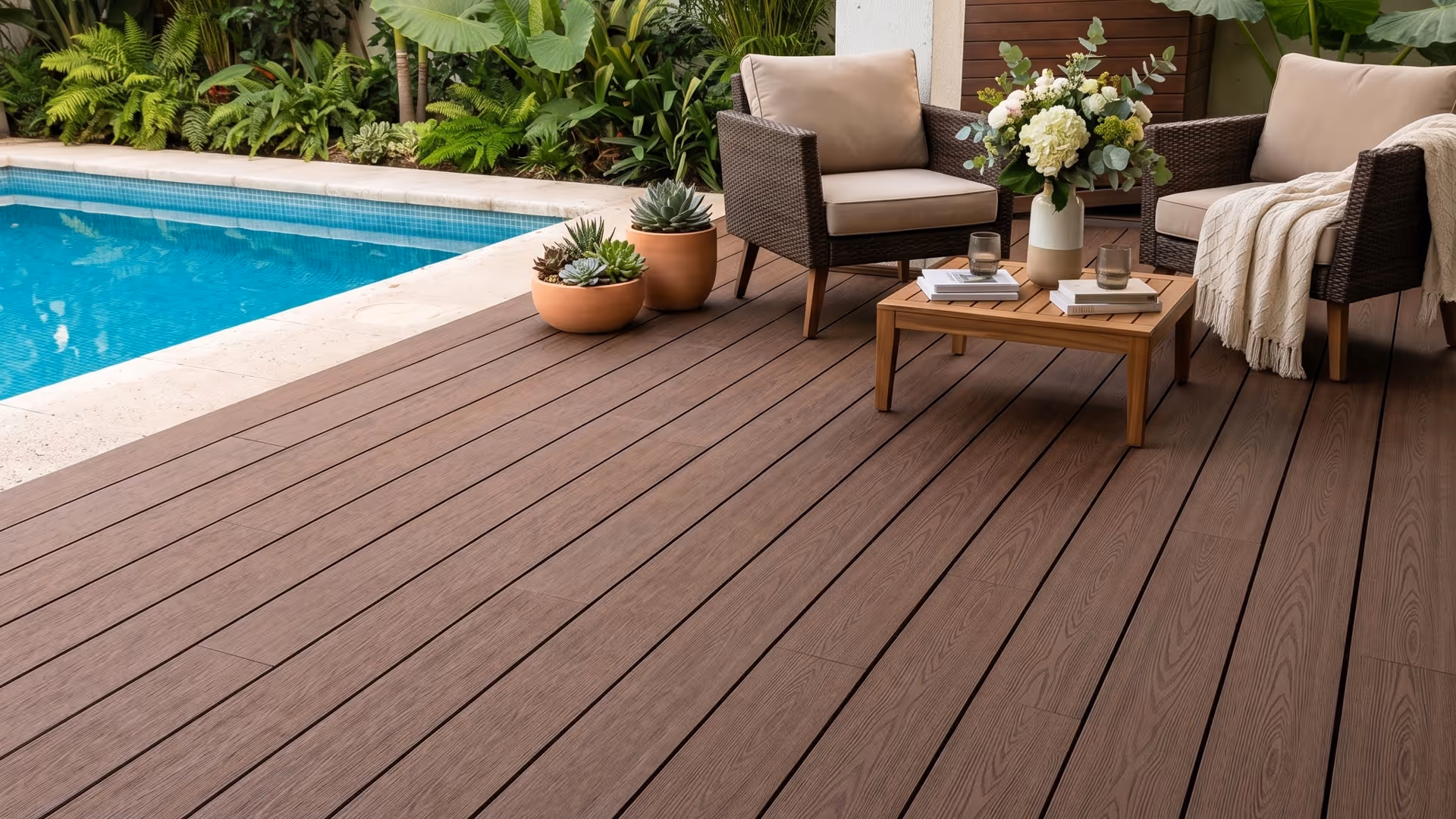 Deck WPC Chocolate