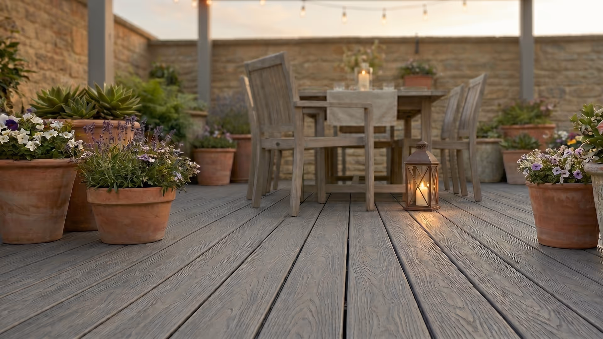Deck WPC Gris