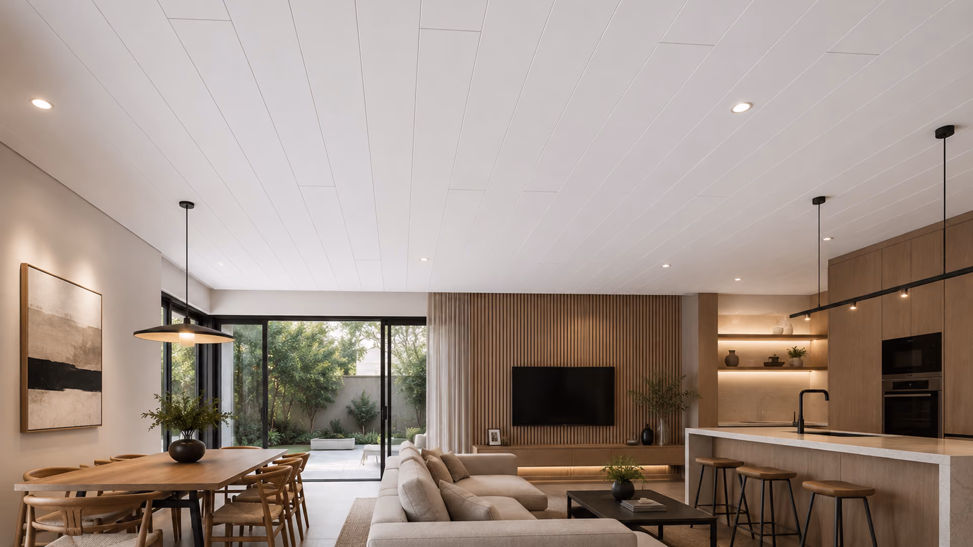 Cielorraso PVC Nube