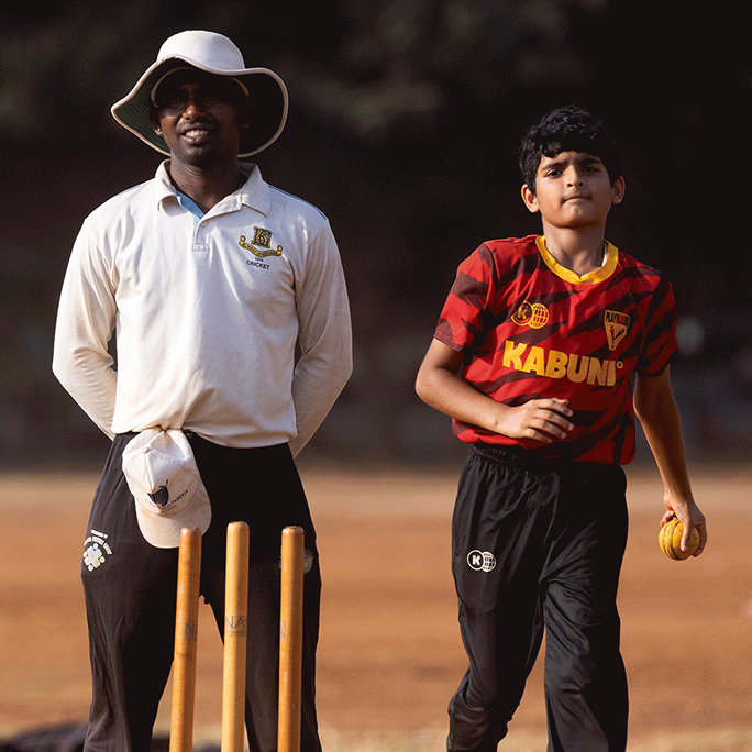 Coach and player at KPL Finals