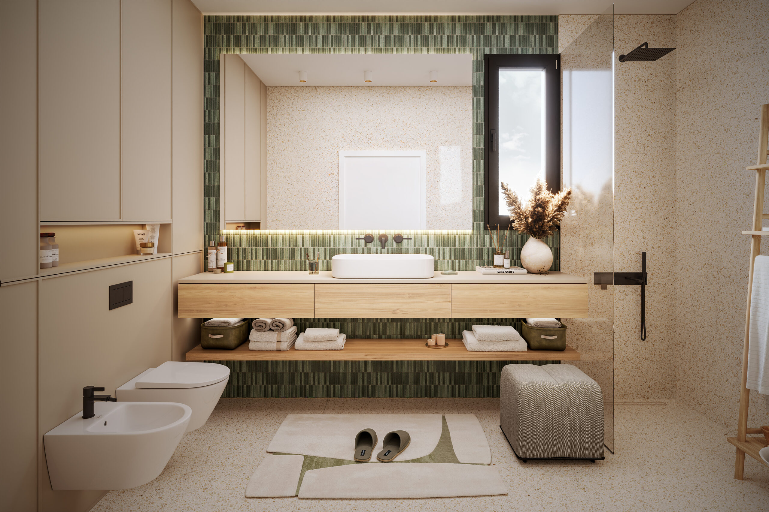 Bathroom interior of Residence B2