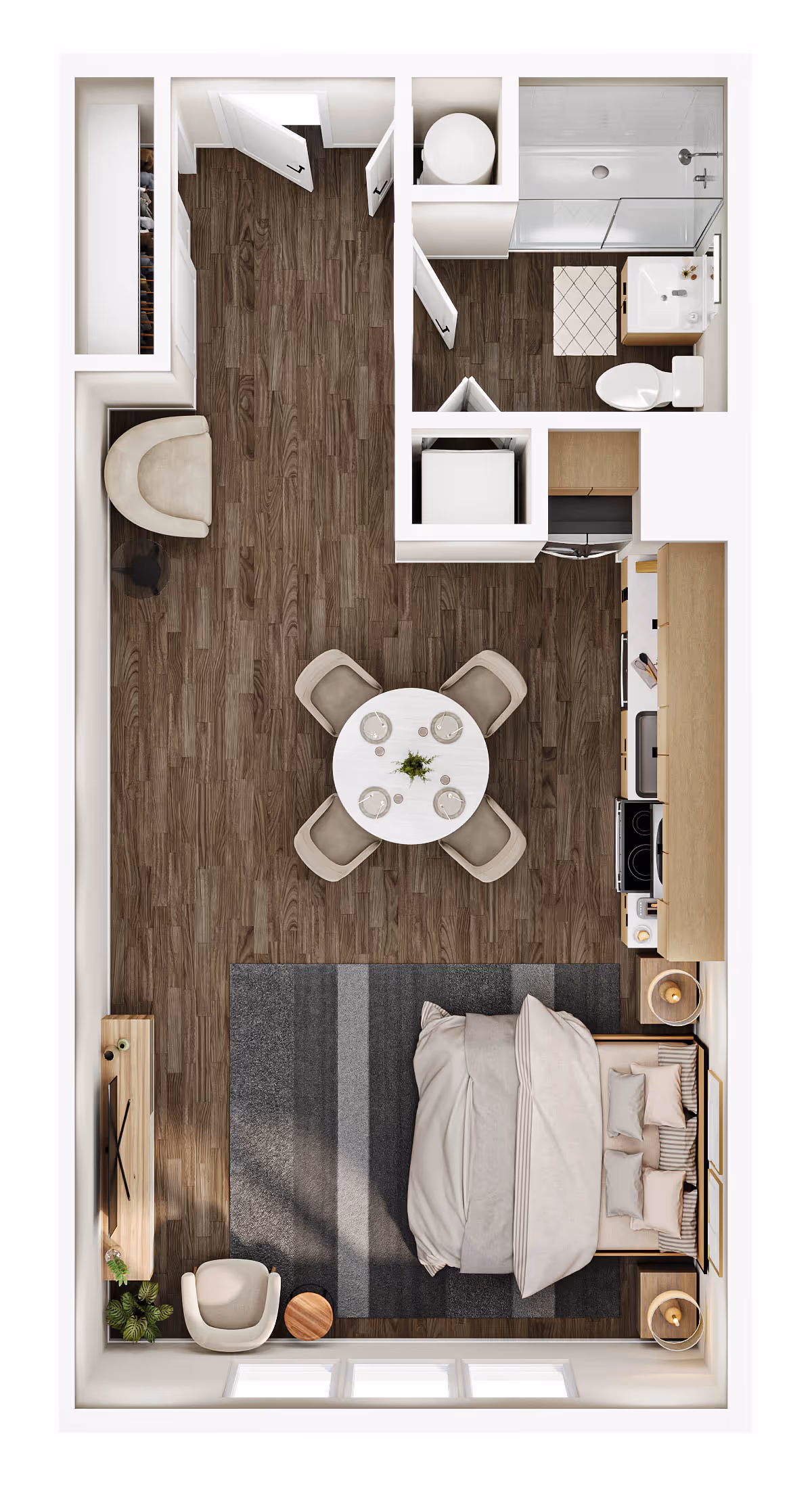 Studio Floor plan