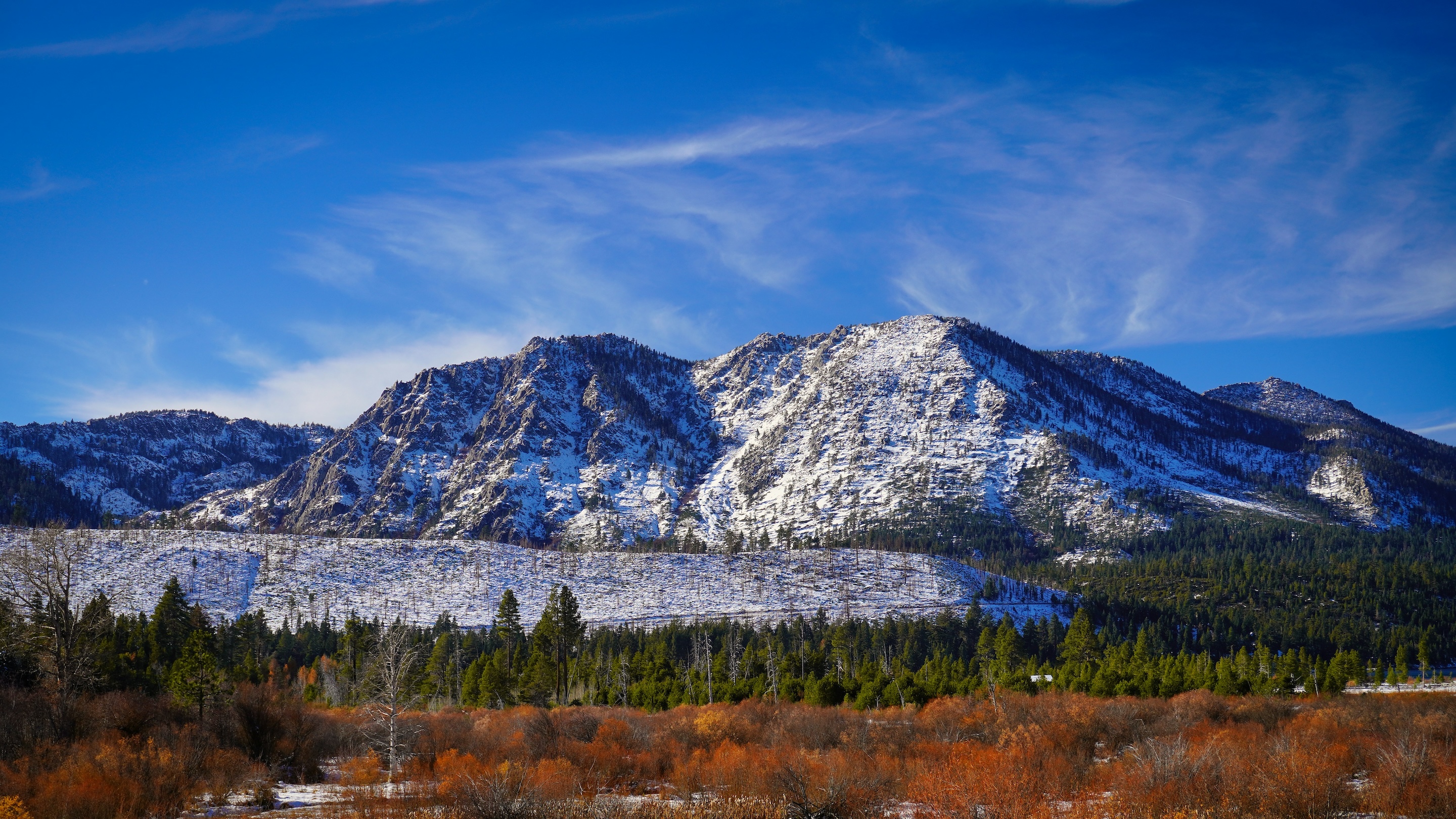 Mountain stock image