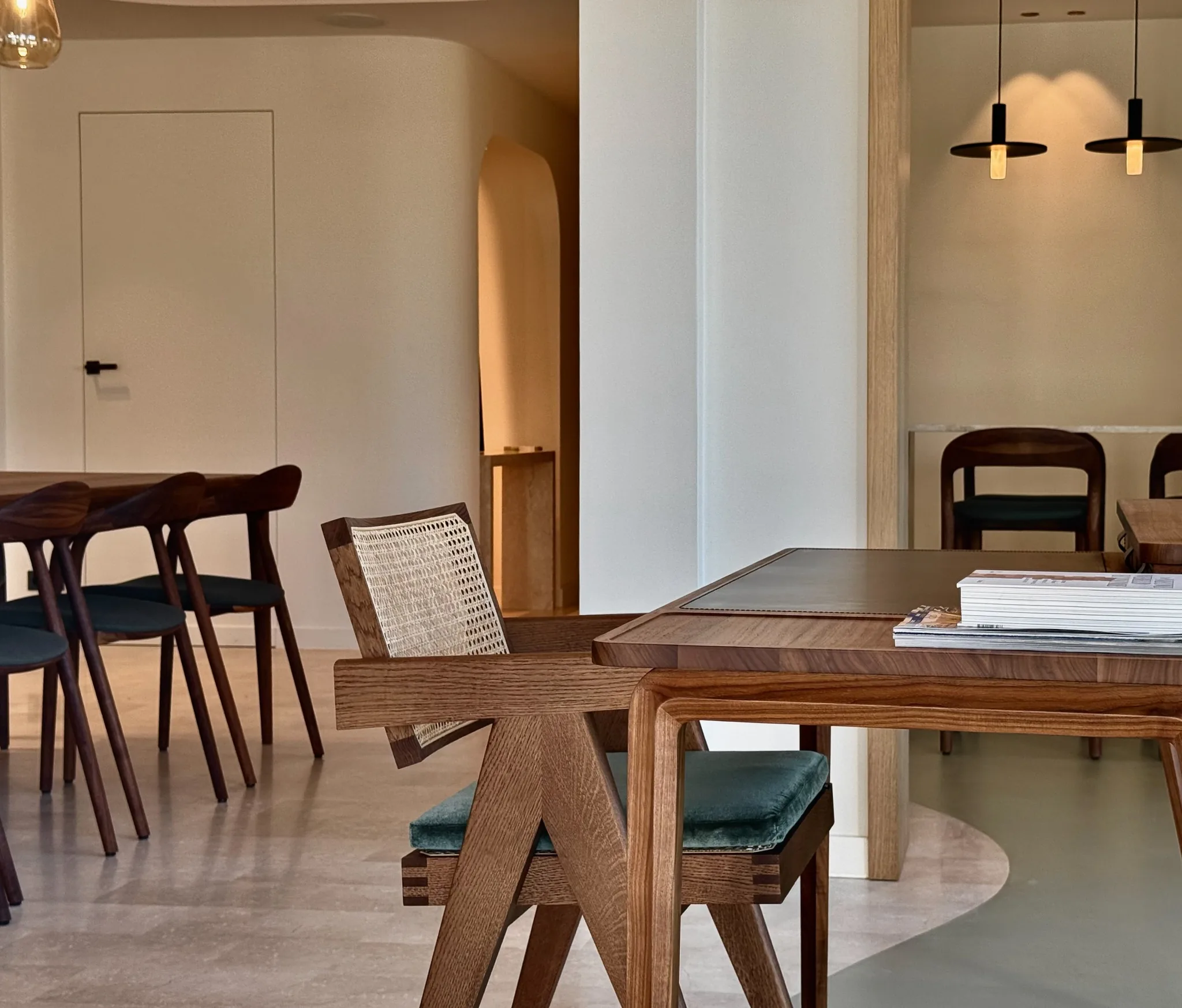 Appartement à Cannes, projet d'architecture intérieure d'OKO Studio avec In-Quarto Architectes