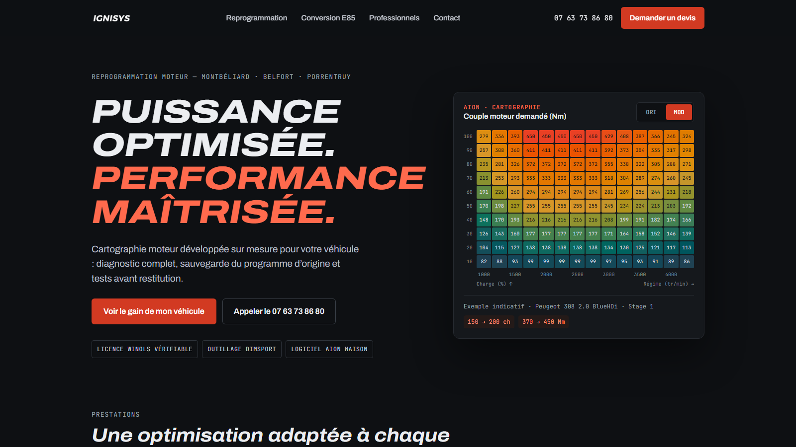 Refonte du site internet