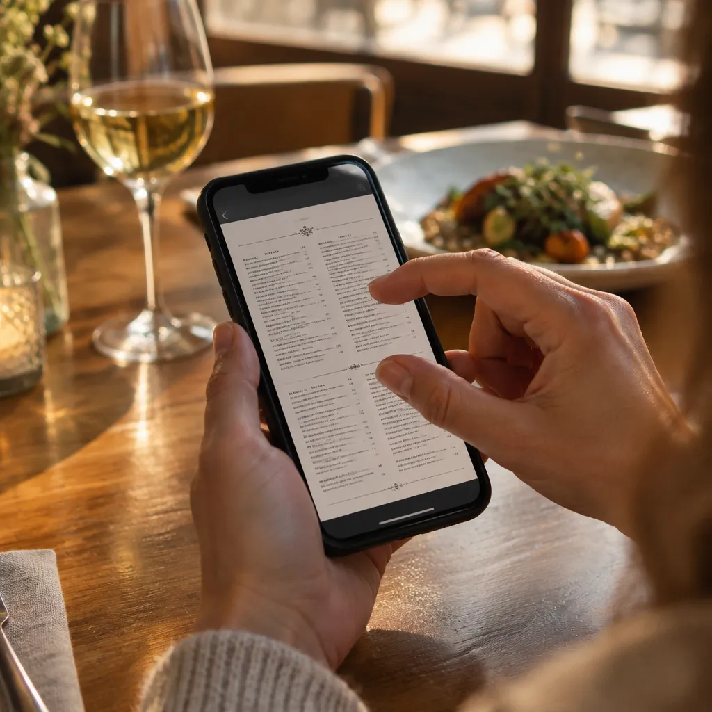 Een menu-PDF is makkelijk, maar kost je vindbaarheid en gasten op mobiel. Dit vonden we bij een restaurant in Amsterdam en zo pak je het beter aan.