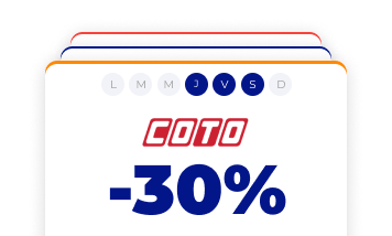 Mockup app — Marketplace de ofertas y descuentos