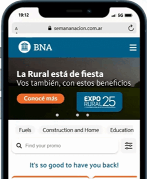 Visor Tarjetahabiente — experiencia móvil de ofertas y beneficios para usuarios finales