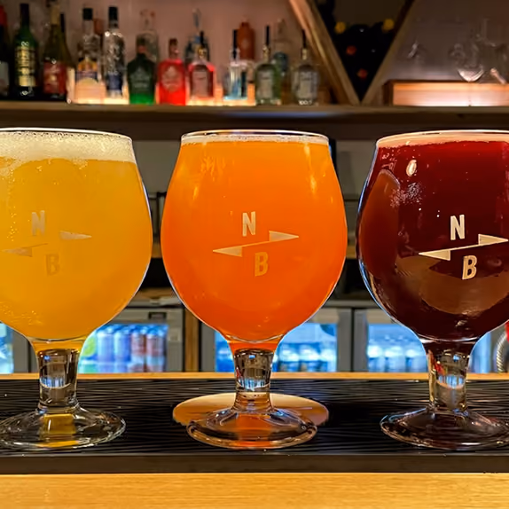 Craft beers at North Bar, Harrogate