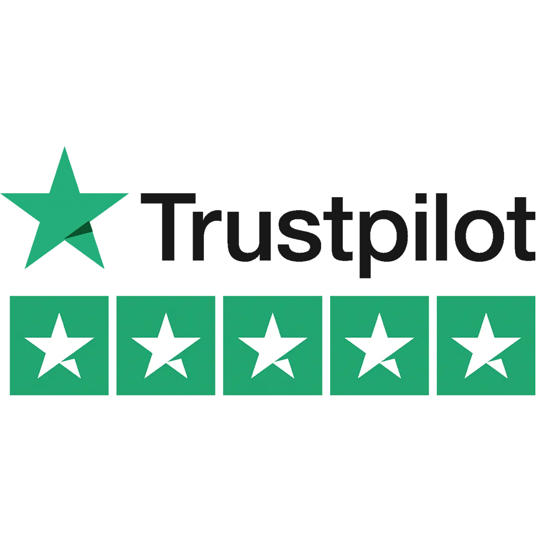 Trustpilot 5-star reviews
