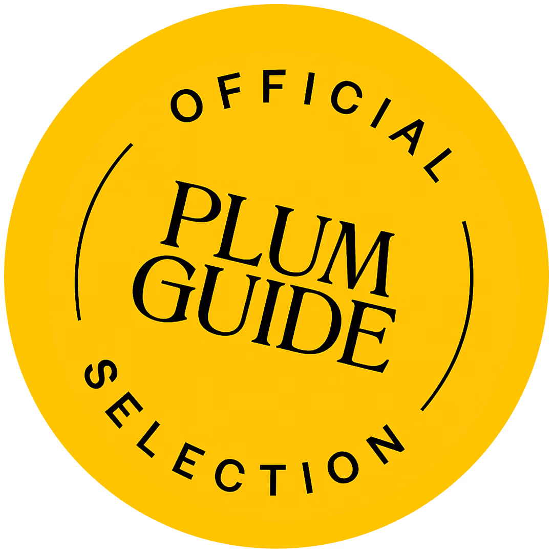 Plum Guide Official Selection badge