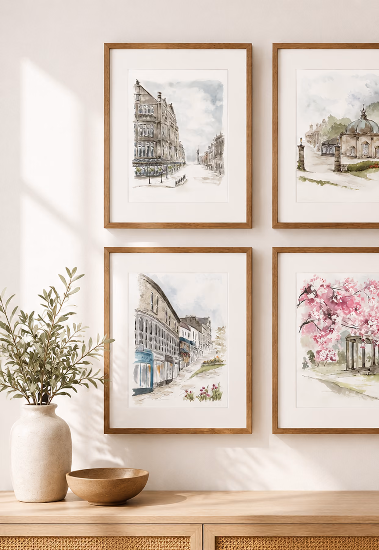 Harrogate art print from the Short Stay Harrogate art shop
