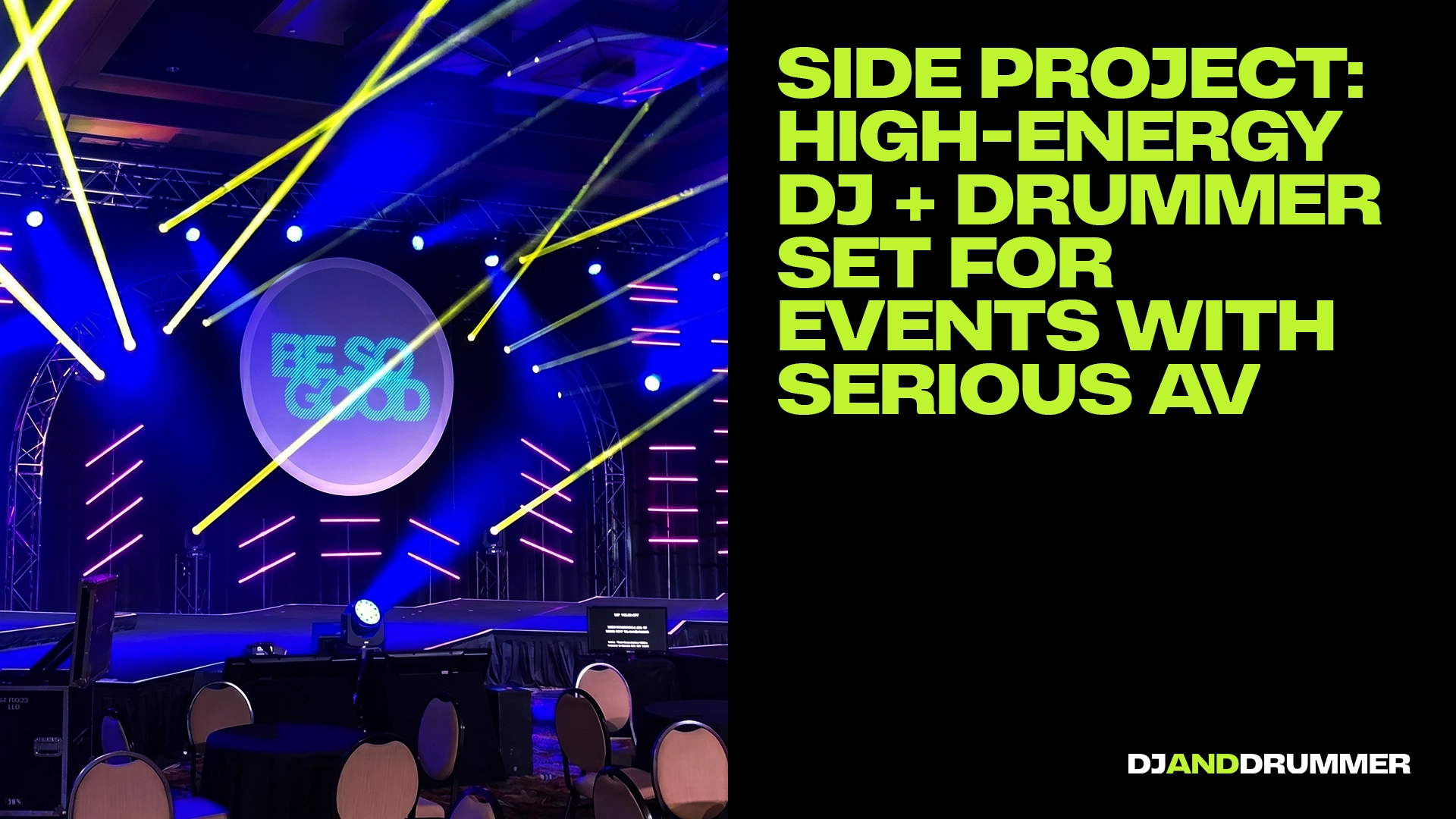 Side Project For Events With Serious AV