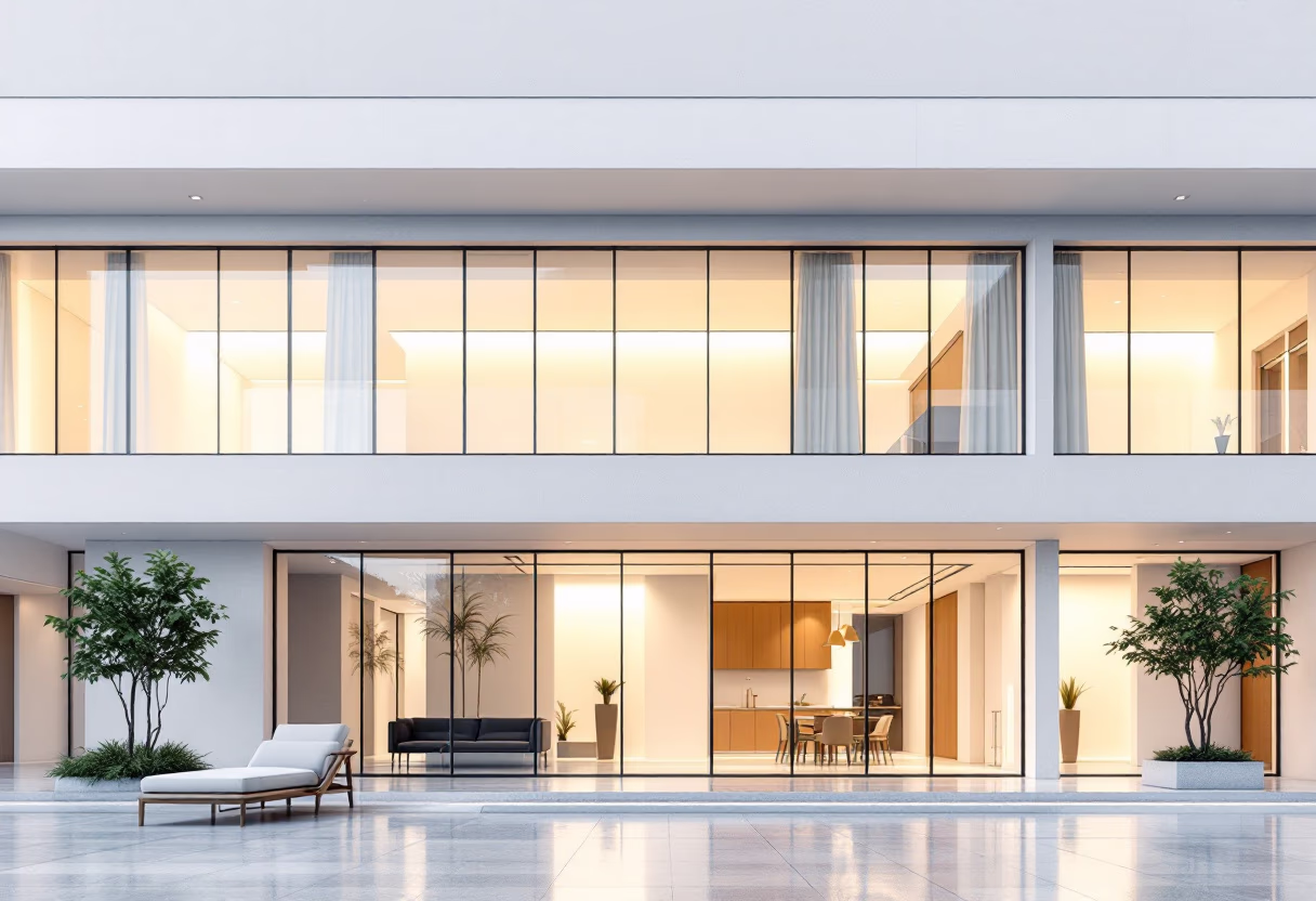 [background image] image of a modern building facade (for an insurance agency & company)