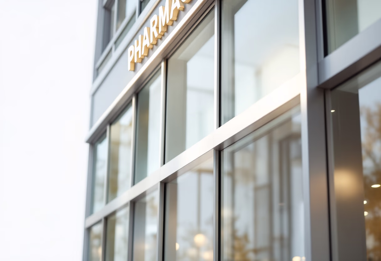 image of pharmacy building for a pharmacy