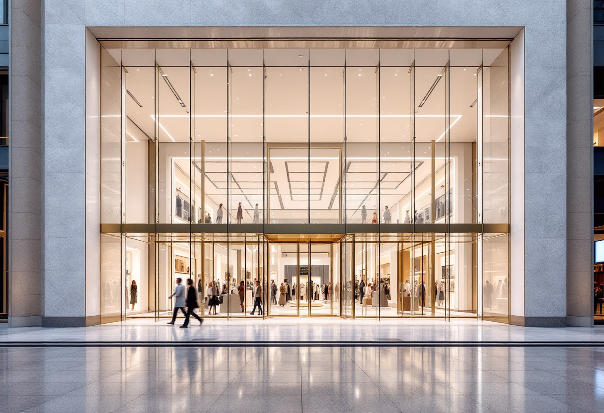 image of store exterior (for a department store)