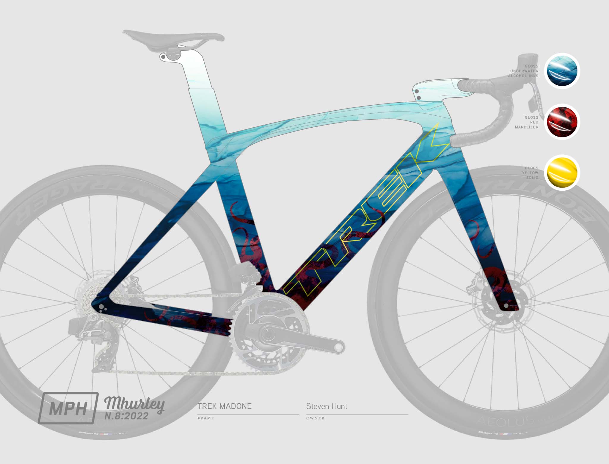 2022 N8 Trek Madone Design Rendering