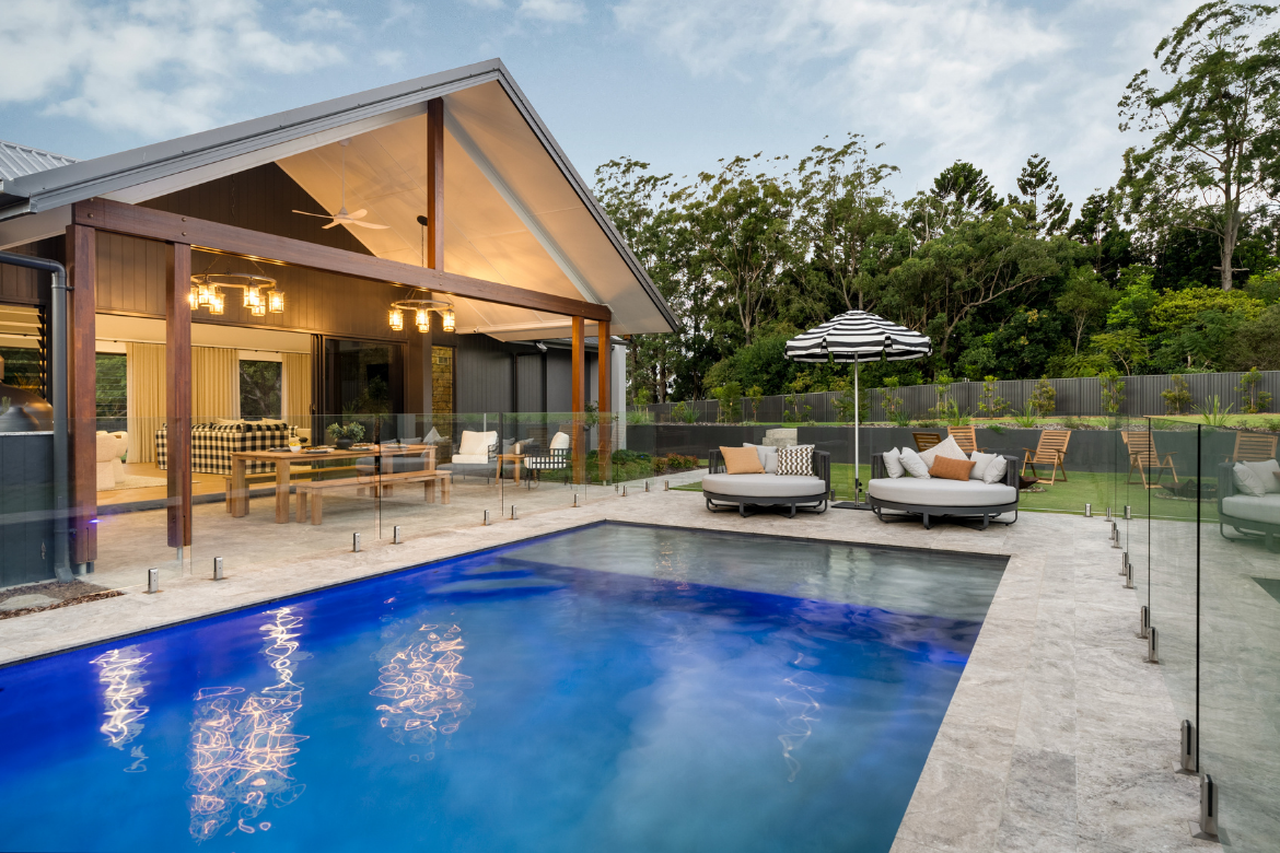 Open the doors and let the hinterland lifestyle take over.