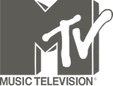 MTV logo with stylized letters and checkmark, text reads 'Music Television'.