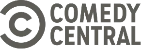 Comedy Central logo with a stylized C inside a circle and the text 'COMEDY CENTRAL'.