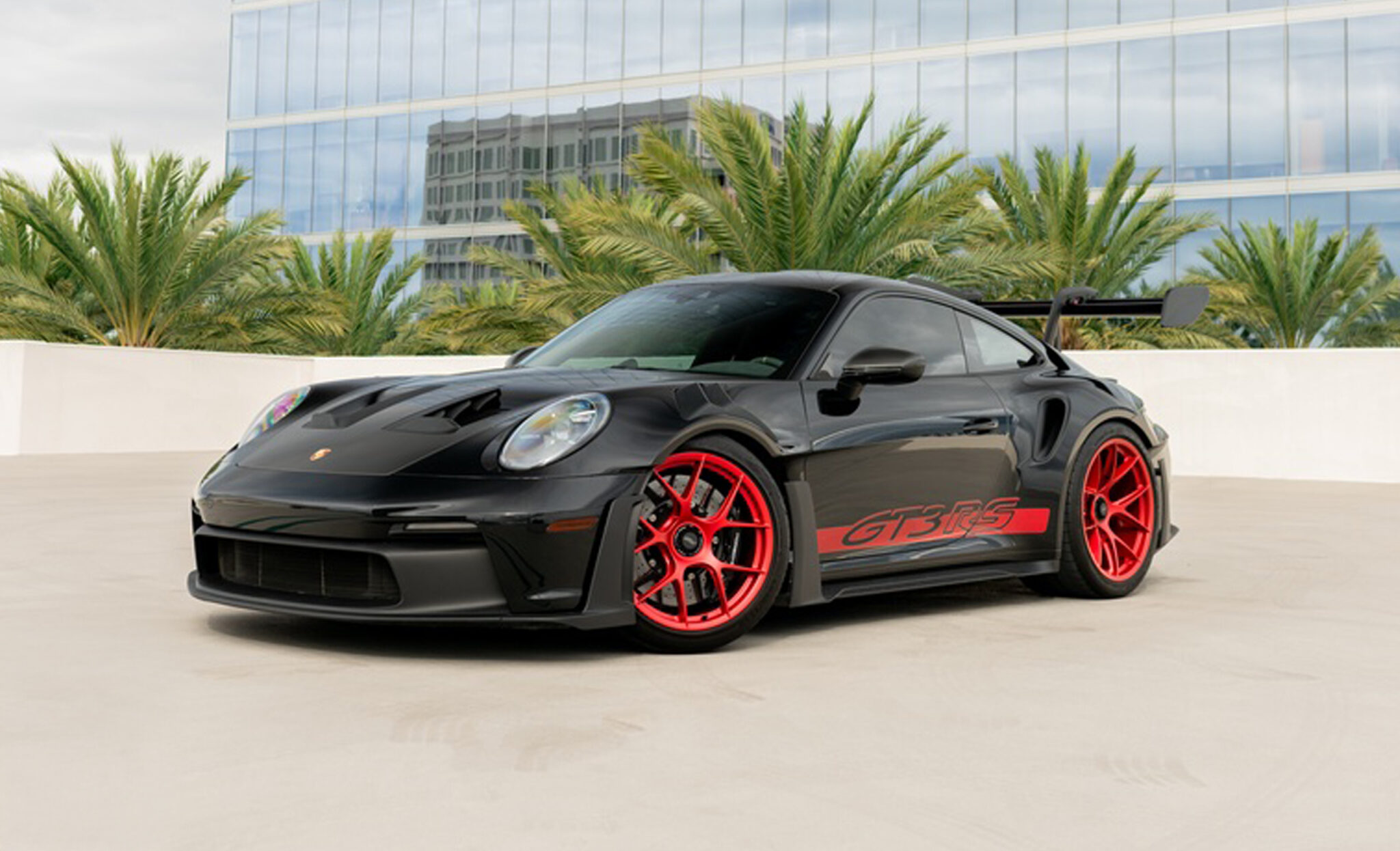 2024 Porsche 911 GT3 RS supercar for hire in Newport Beach