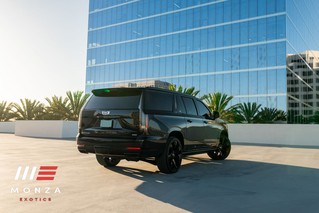 2025 Cadillac Escalade Platinum Sport exterior Black San Diego