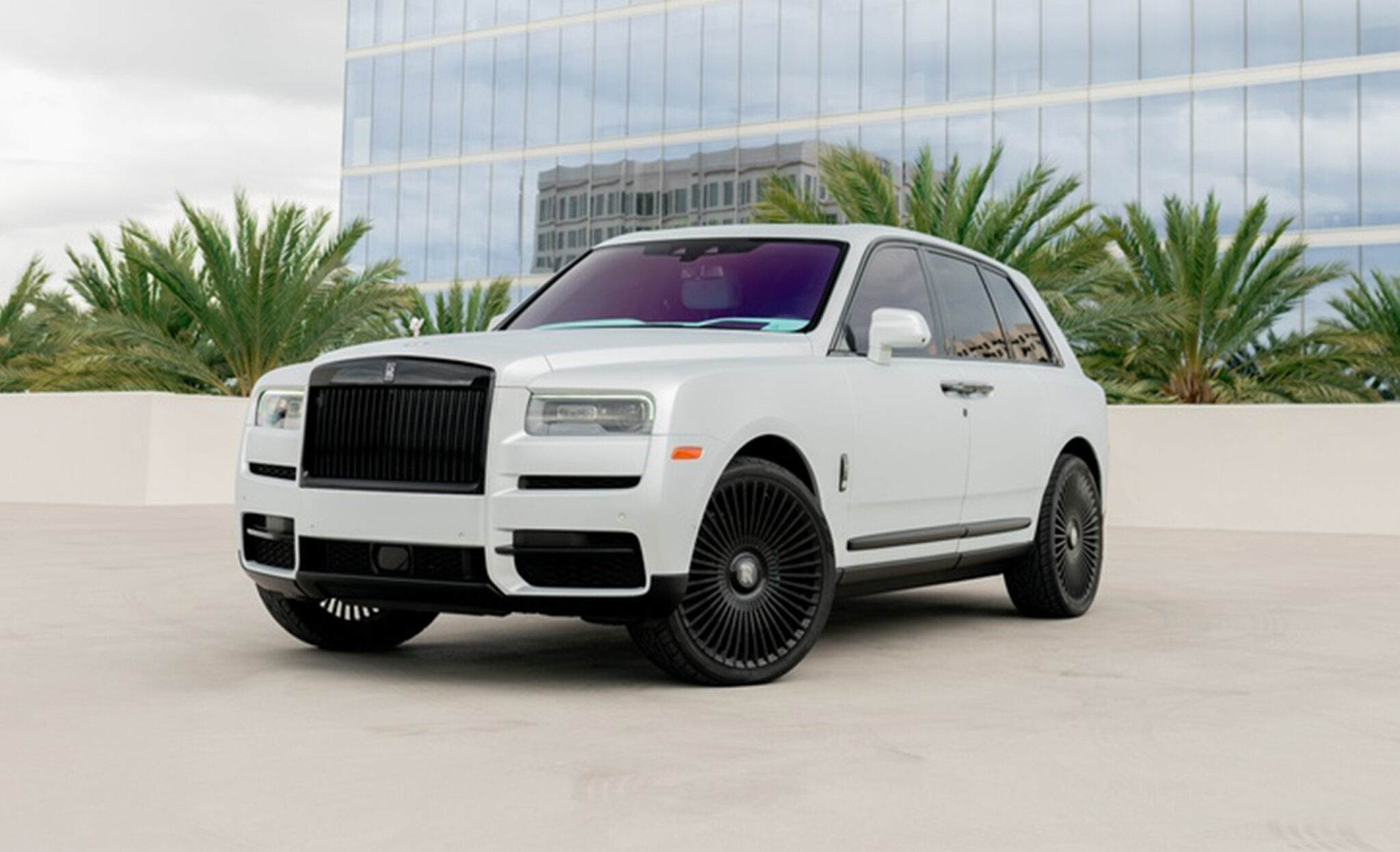 2024 Rolls-Royce Cullinan luxury SUV for hire in Orange County