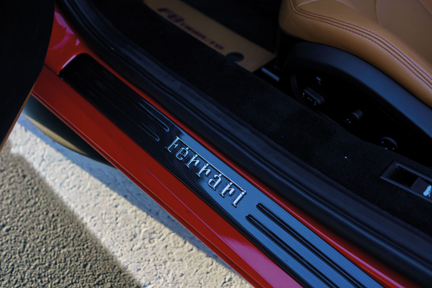 2021 Ferrari F8 Tributo Red supercar Beverly Hills