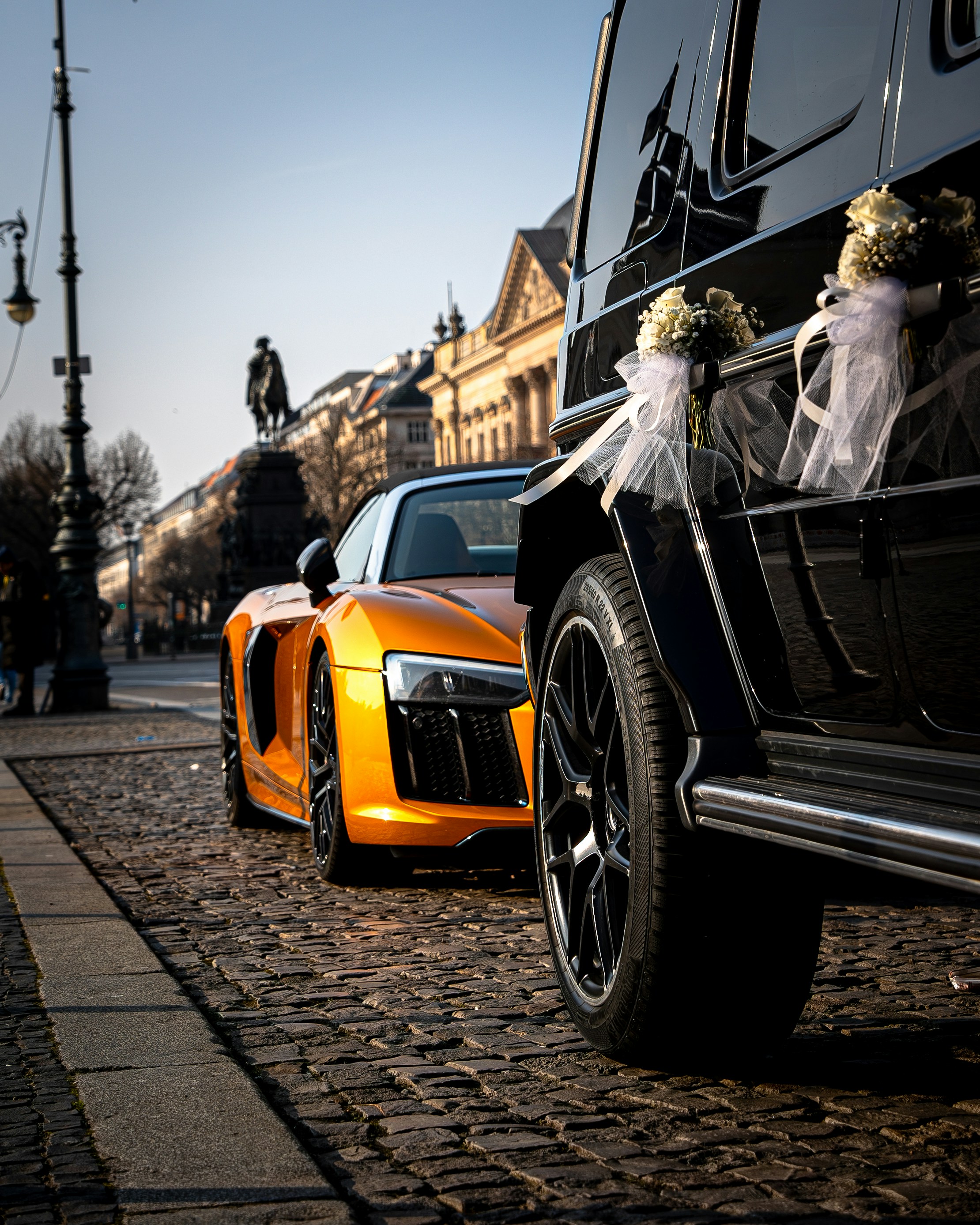 Exotic car for wedding rental in Southern California