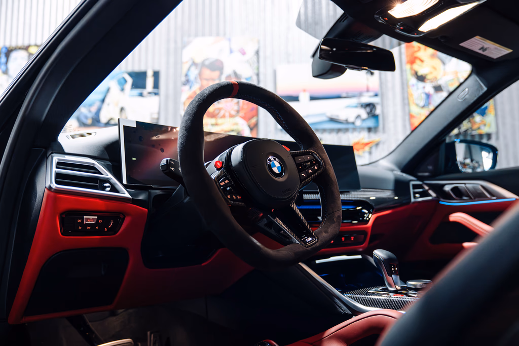 2026 BMW M4 Competition xDrive luxury interior Black San Diego