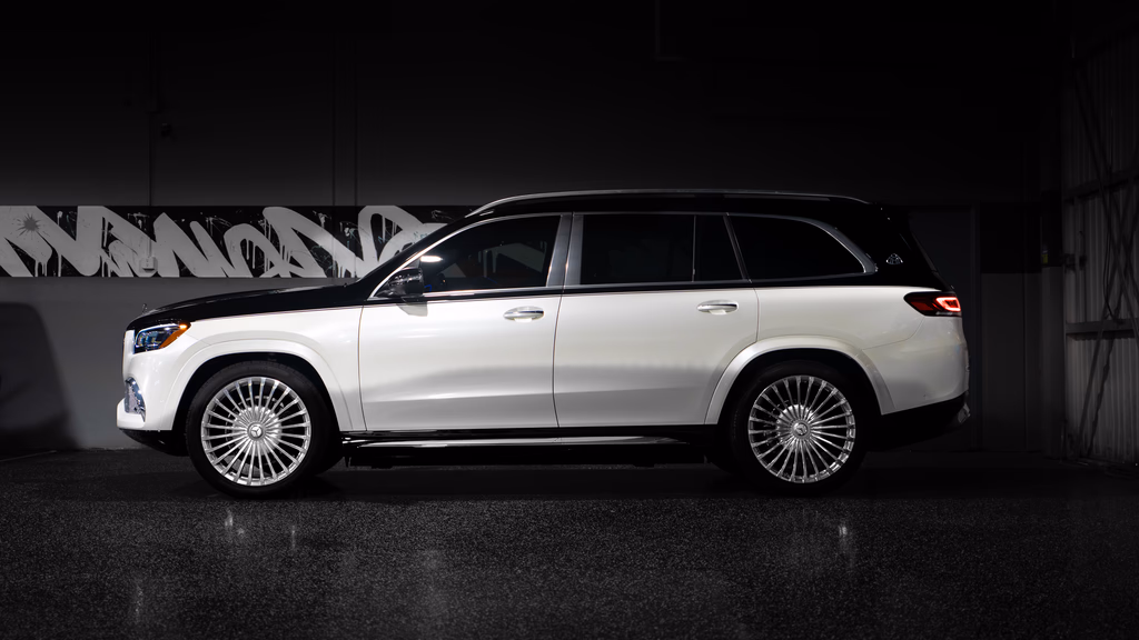 2020 Mercedes-Benz Maybach GLS600 driver cockpit Black seats Newport Beach