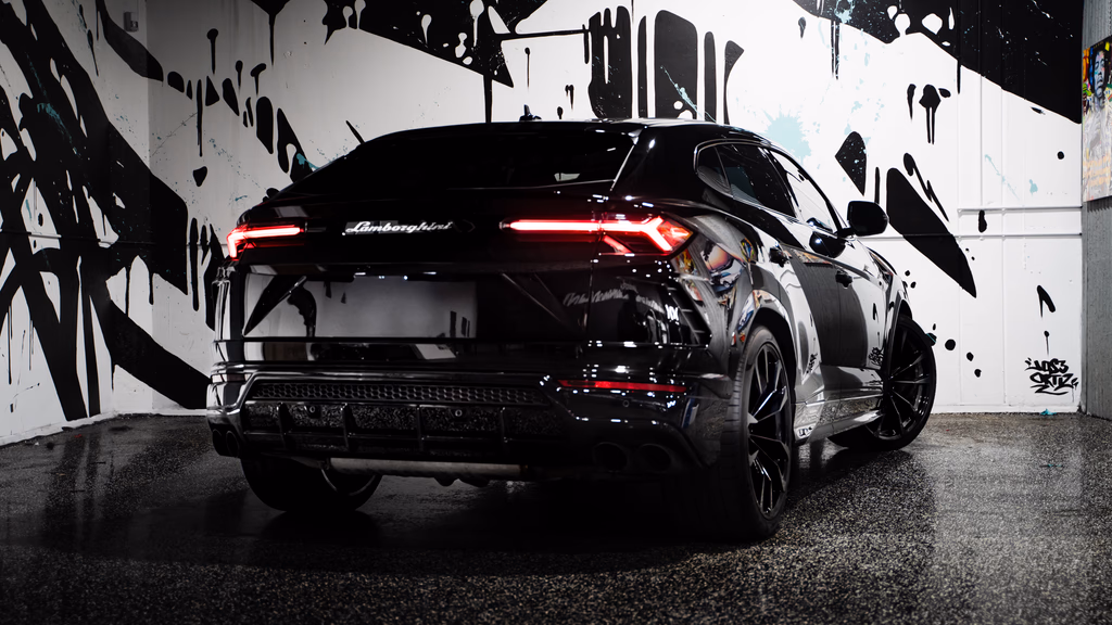 2022 Lamborghini Urus close-up detail shot Orange County