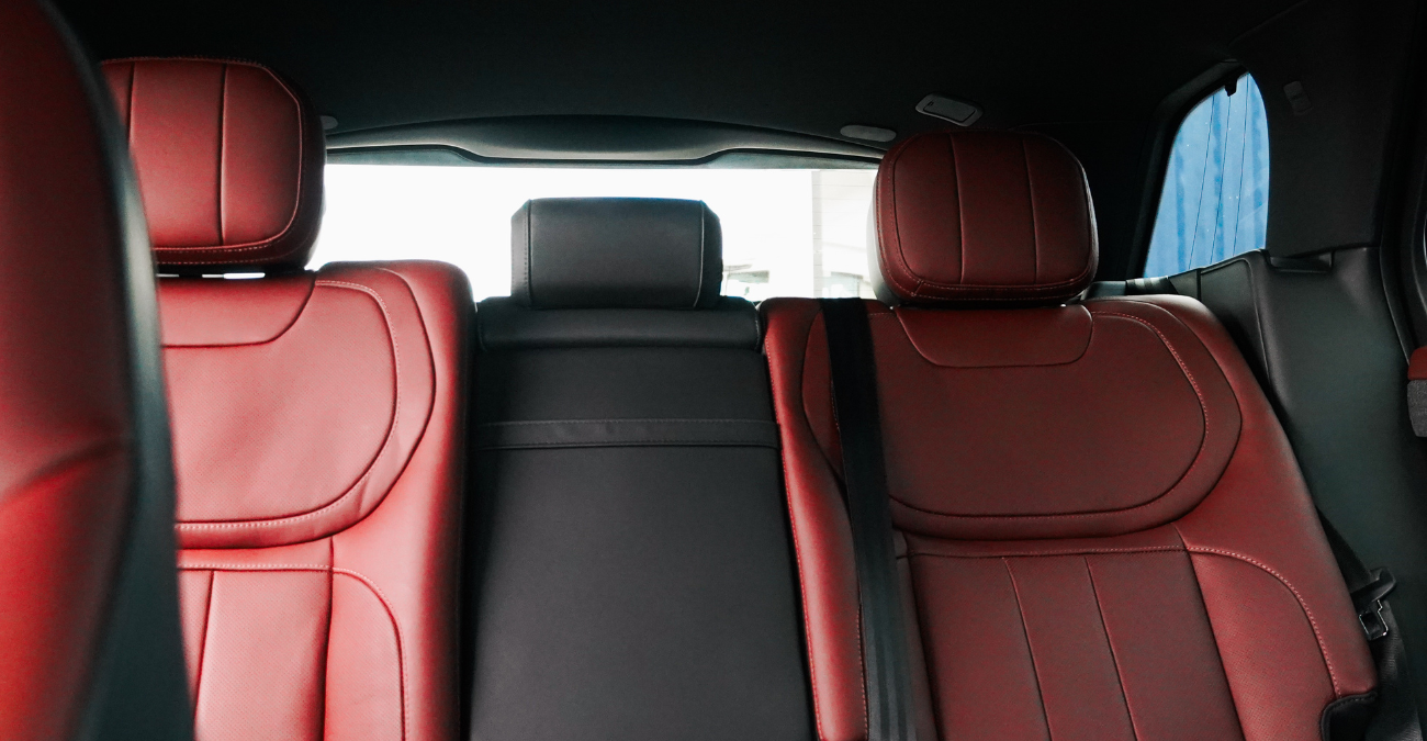 Land Rover Range Rover Sport side profile White luxury SUV Southern California rental