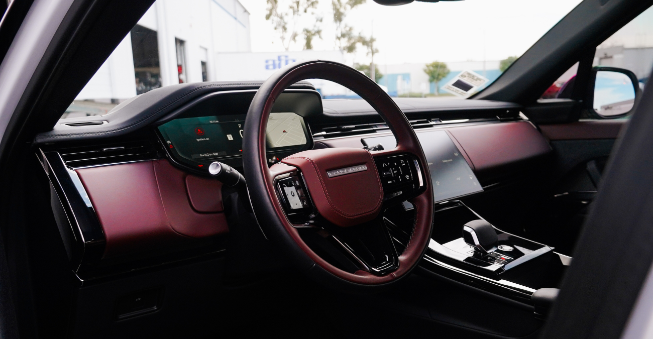 2025 Land Rover Range Rover Sport exterior White Orange County rental