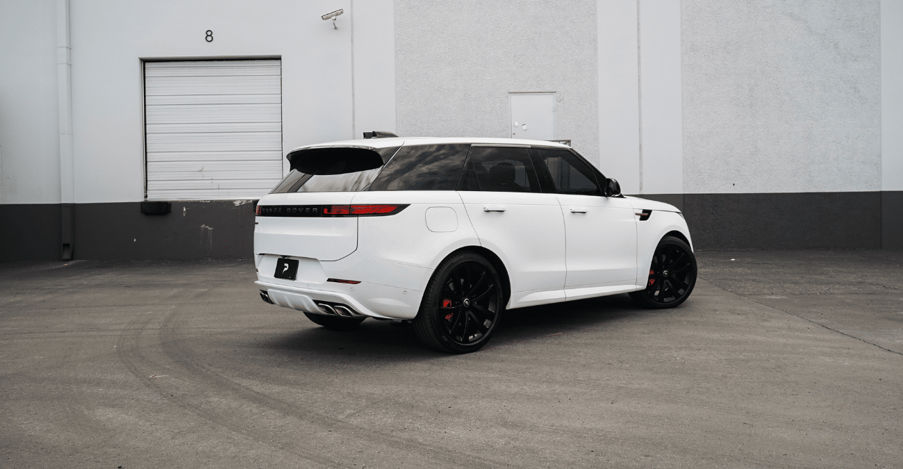 2025 Land Rover Range Rover Sport White luxury SUV Beverly Hills