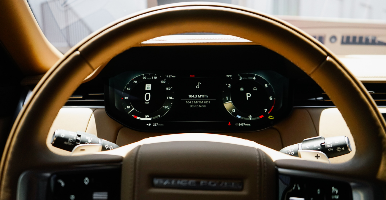 Land Rover Range Rover SV Matte Blue rear angle luxury SUV Los Angeles