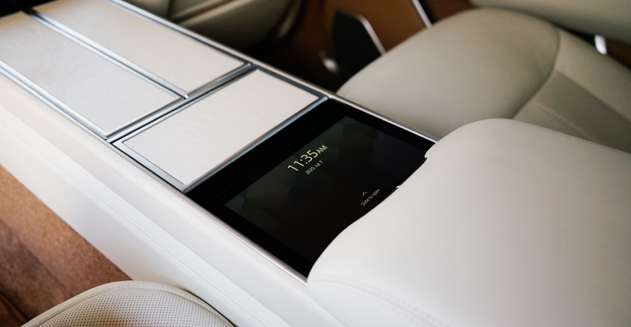 Matte Blue Land Rover Range Rover SV front quarter angle SoCal