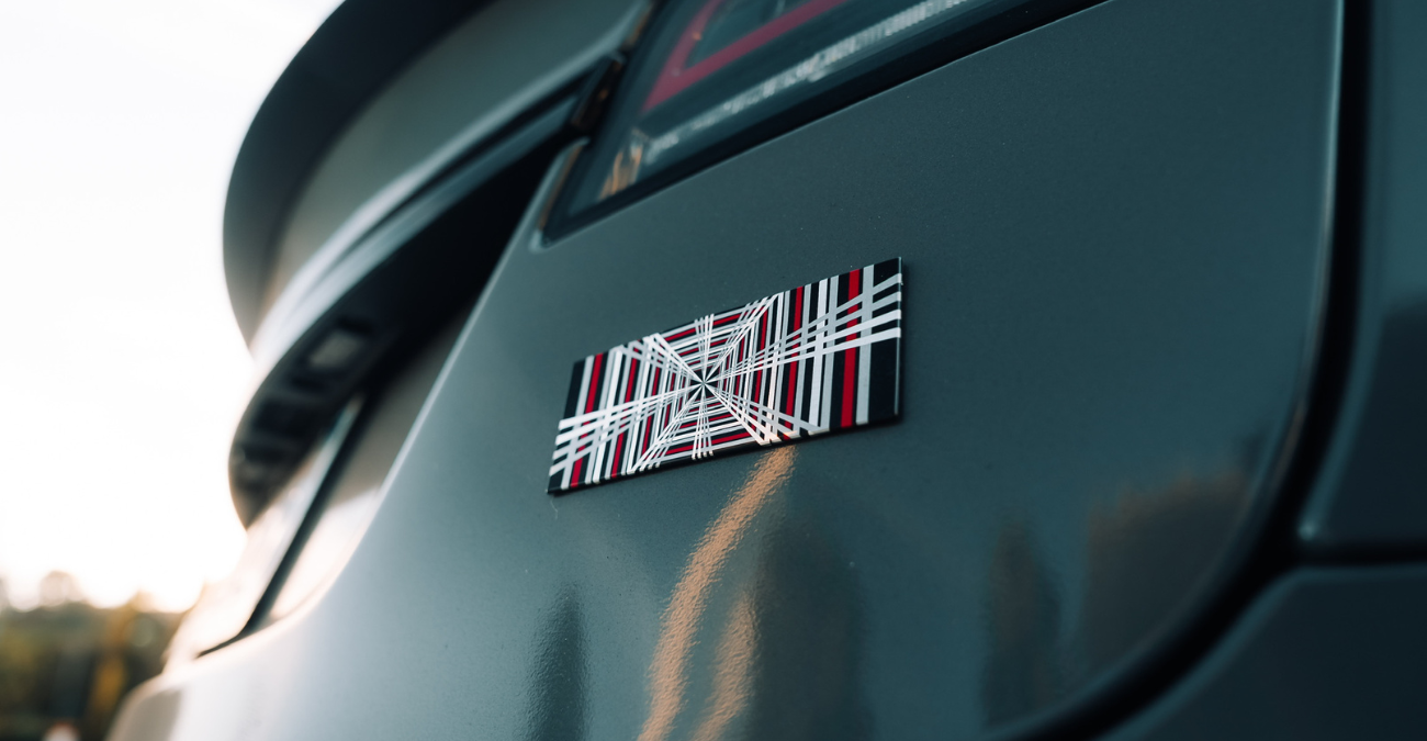 2022 Tesla Model S Plaid exterior Nardo Grey SoCal rental