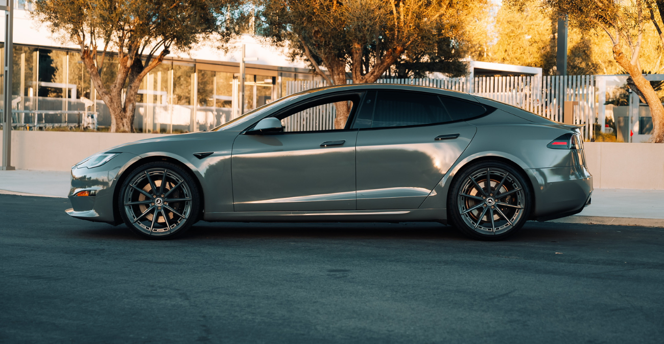 Tesla Model S Plaid Black interior cabin Irvine