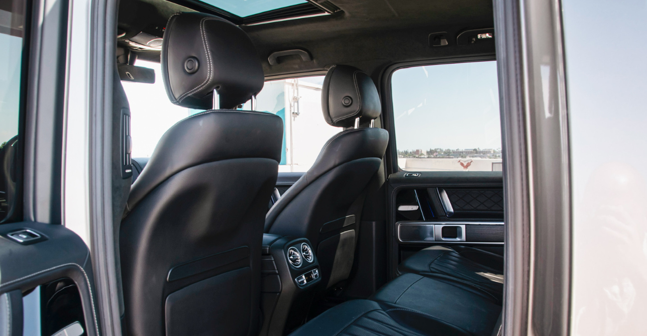 2021 Mercedes-Benz G63 AMG Brabus exterior Dark Grey San Diego rental